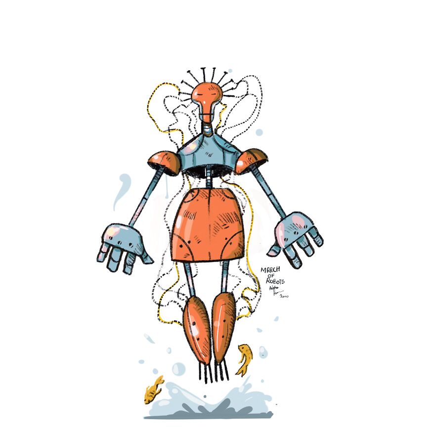 March Of Robots Art Challenge 2020