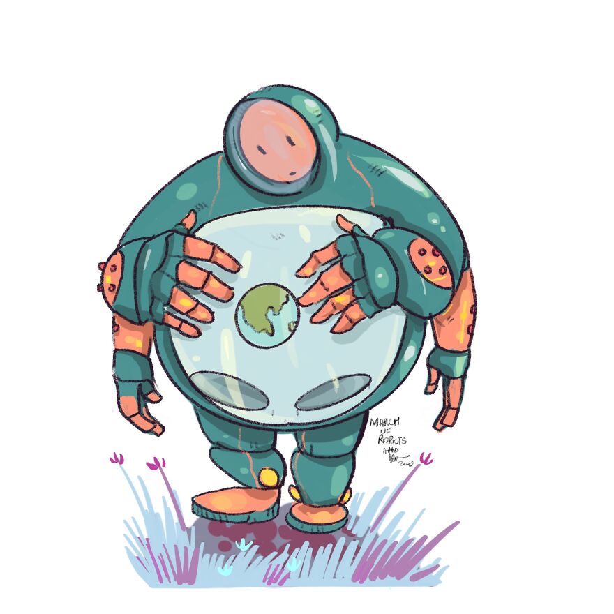 March Of Robots Art Challenge 2020