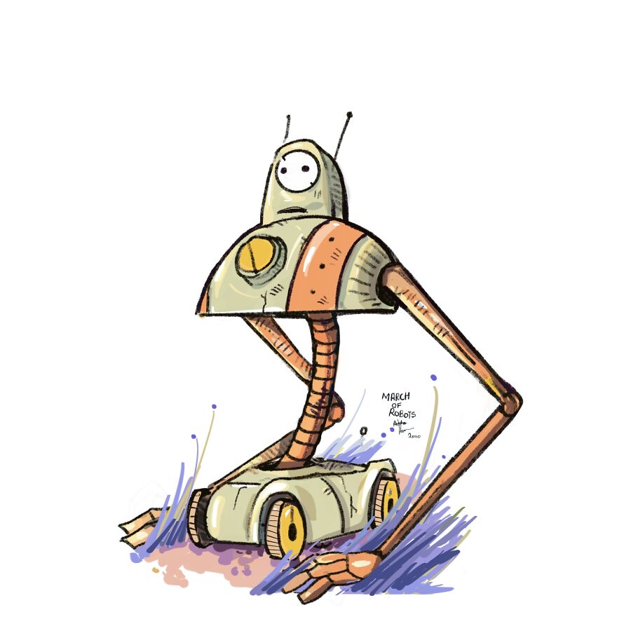 March Of Robots Art Challenge 2020