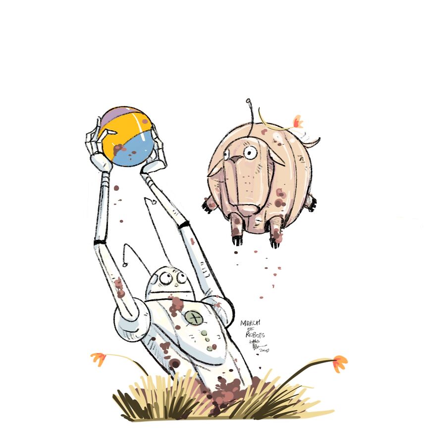 March Of Robots Art Challenge 2020