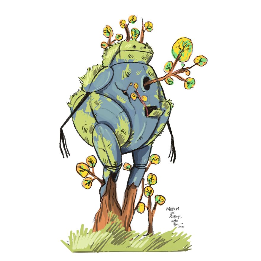 March Of Robots Art Challenge 2020