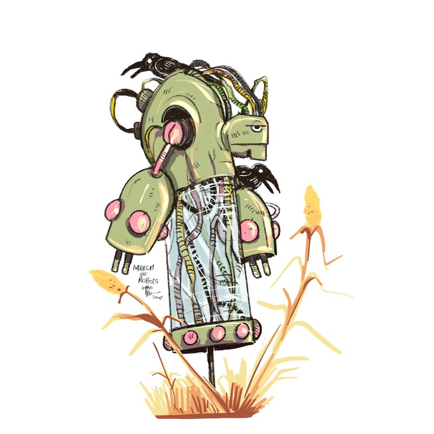 March Of Robots Art Challenge 2020