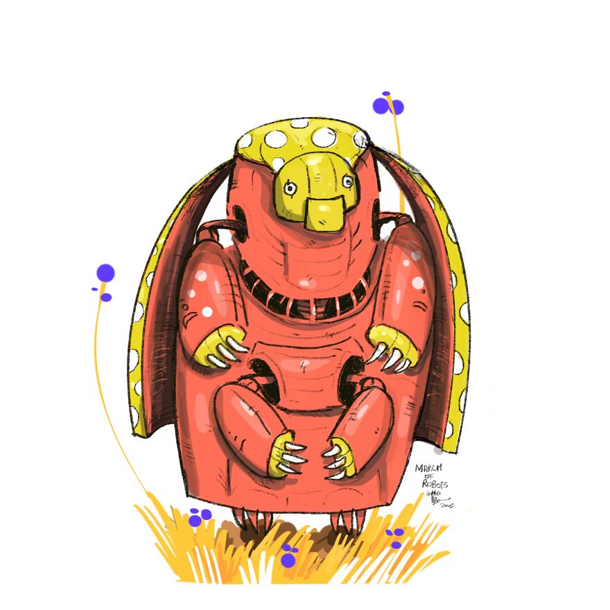 March Of Robots Art Challenge 2020