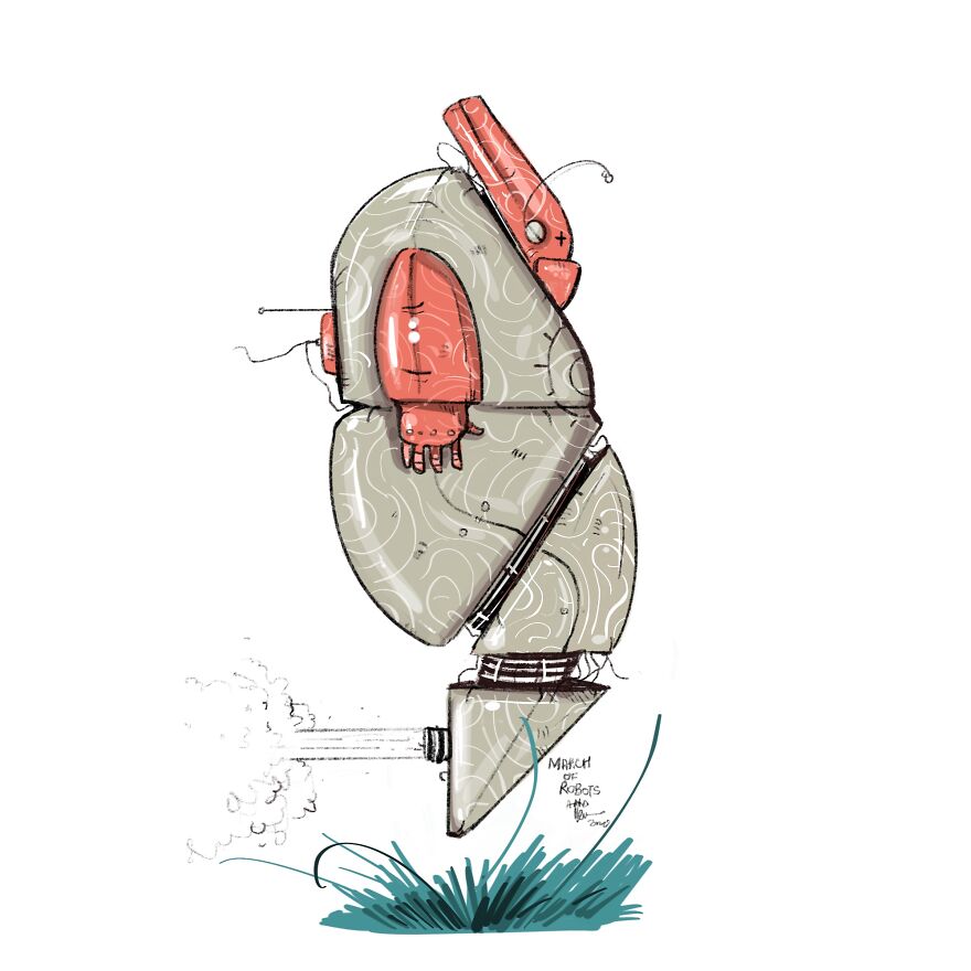 March Of Robots Art Challenge 2020