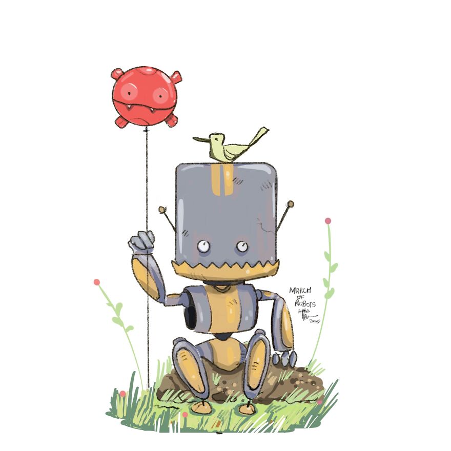 March Of Robots Art Challenge 2020