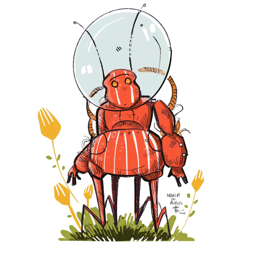 March Of Robots Art Challenge 2020