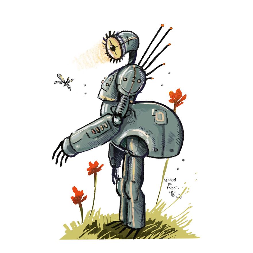 March Of Robots Art Challenge 2020