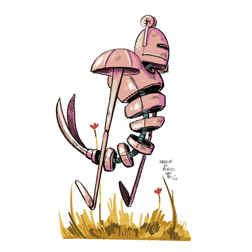 March Of Robots Art Challenge 2020