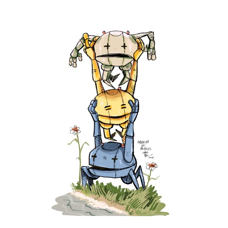March Of Robots Art Challenge 2020