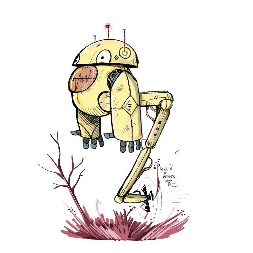 March Of Robots Art Challenge 2020