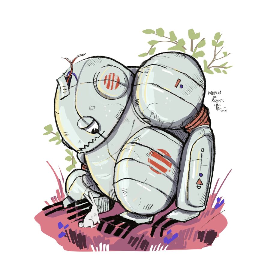 March Of Robots Art Challenge 2020