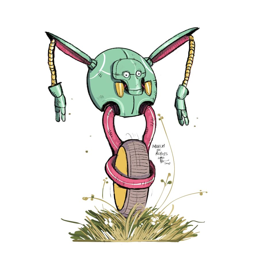 March Of Robots Art Challenge 2020