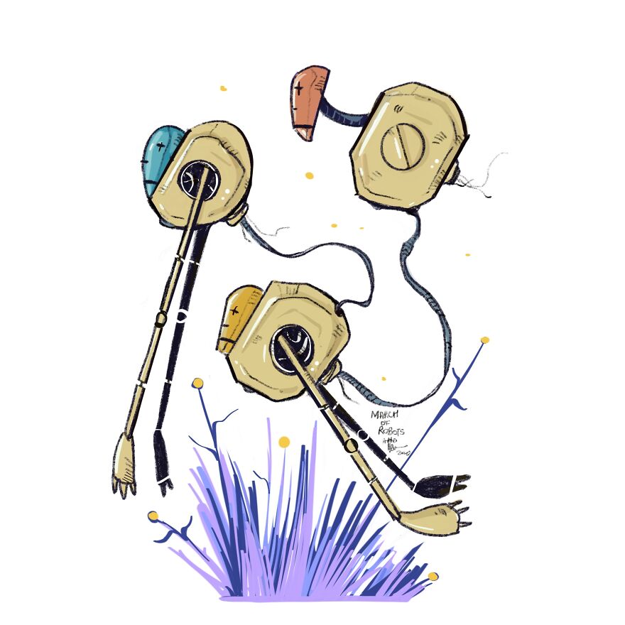 March Of Robots Art Challenge 2020