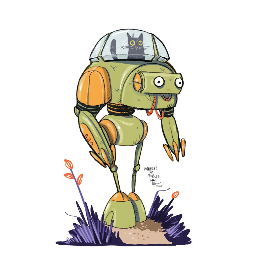 March Of Robots Art Challenge 2020