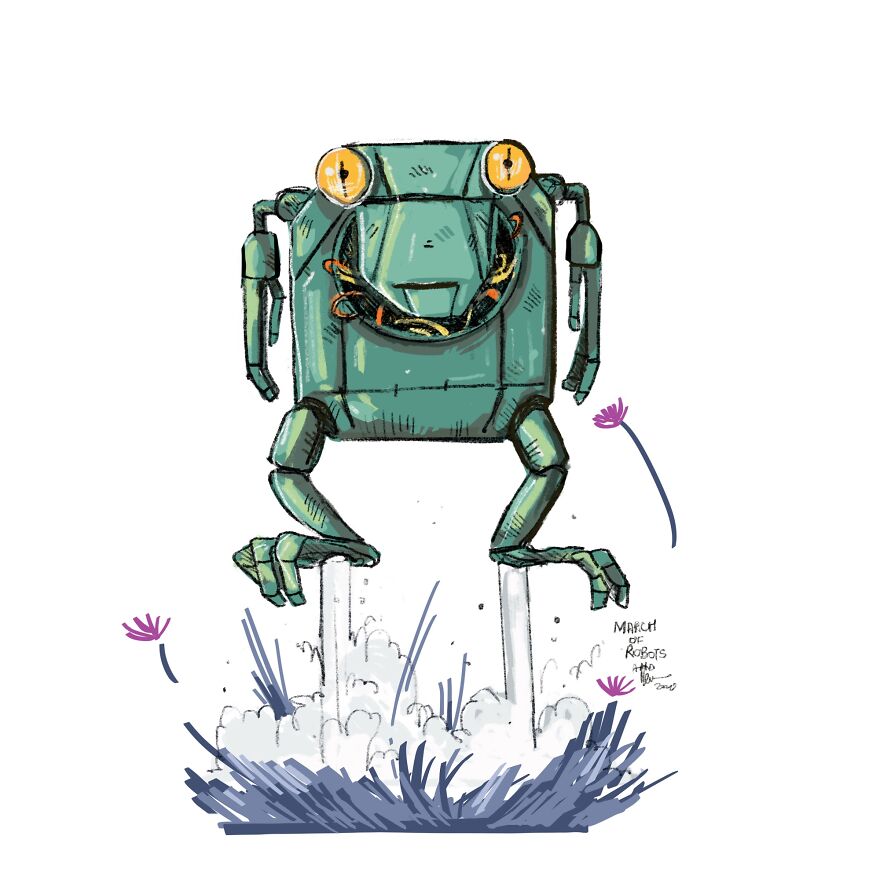 March Of Robots Art Challenge 2020