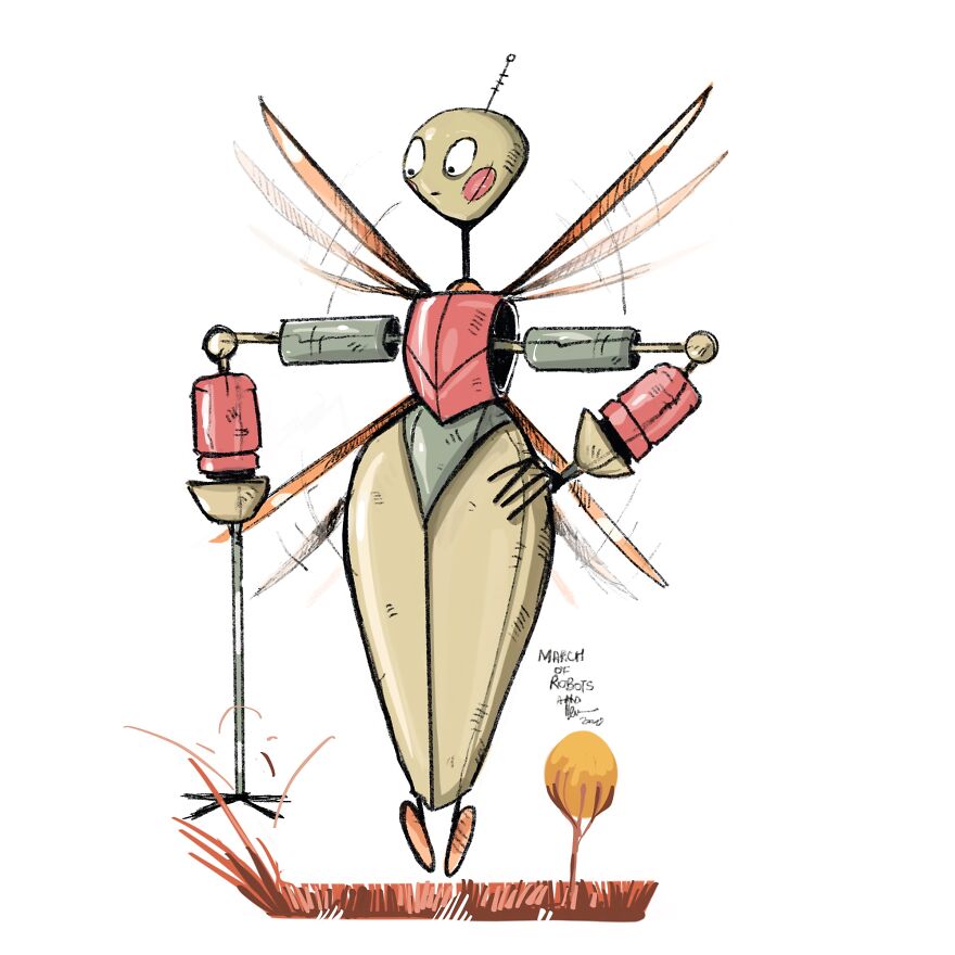 March Of Robots Art Challenge 2020