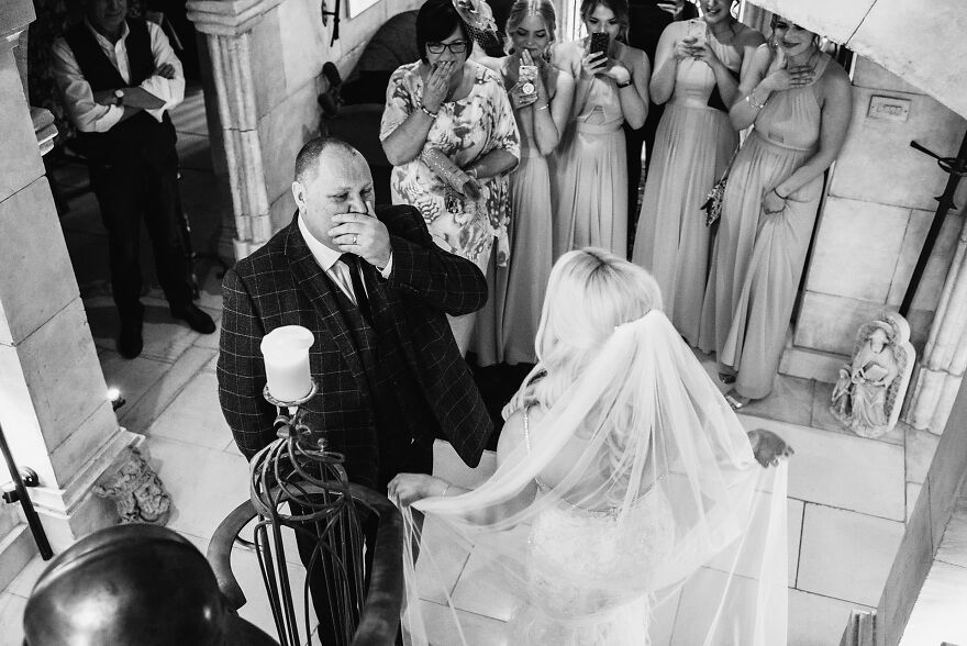 The Best Fathers And Brides Special Moments - Unposed Pictures From My Wedding Photography.