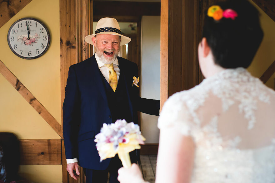 The Best Fathers And Brides Special Moments - Unposed Pictures From My Wedding Photography.