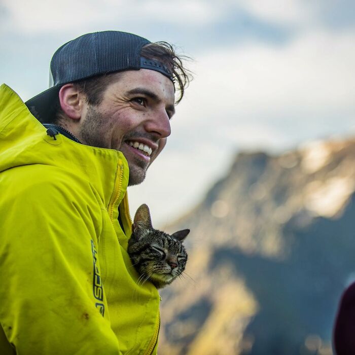 Meet Cathode, The Cat That Has Incredible Adventures With Its Owner