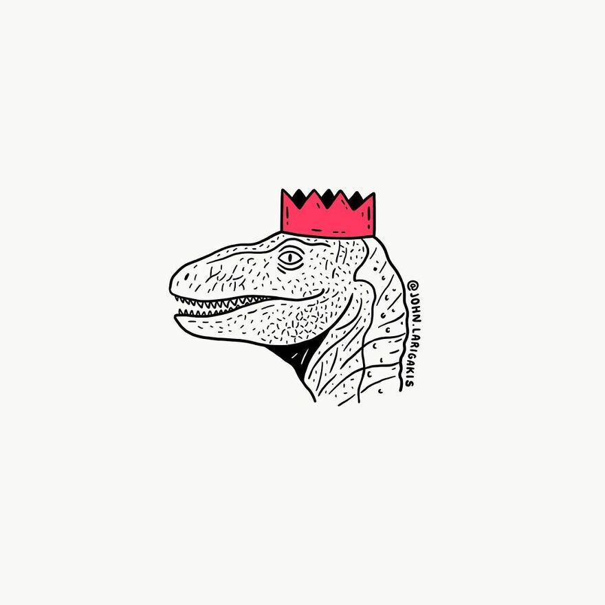 Meet Spirited Illustrations By Artist John Larigakis