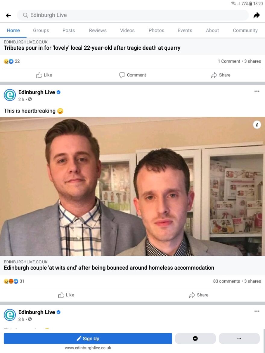 My Partner And I Are Homeless, No End In Sight