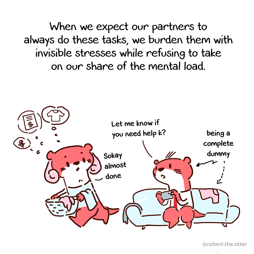 Do Men Expect Women To Do Everything? I Illustrated My Conversation With My Wife About Cleaning And Chores Do Men Expect Women To Do Everything? I Illustrated My Conversation With My Wife About Cleaning And Chores