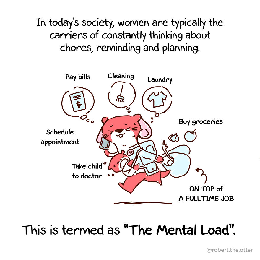 Do Men Expect Women To Do Everything? I Illustrated My Conversation With My Wife About Cleaning And Chores Do Men Expect Women To Do Everything? I Illustrated My Conversation With My Wife About Cleaning And Chores