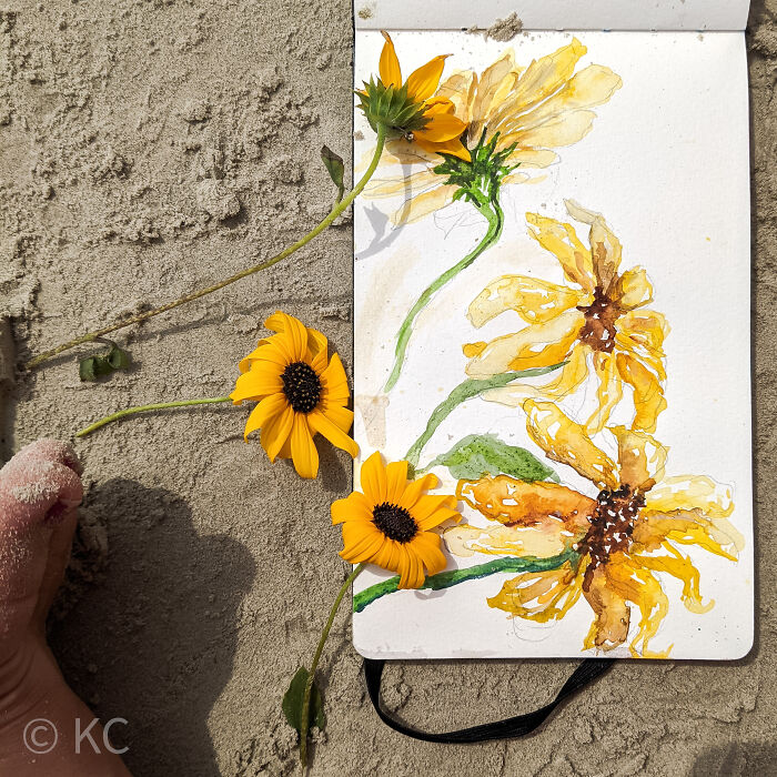 Nothing Makes Me Happier Than Plein Air Painting @kimcarpenterstudio