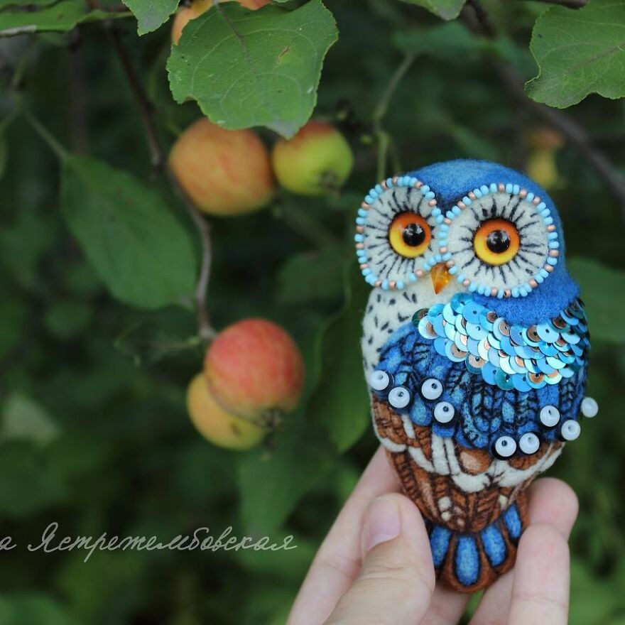 Russian Artist Creates Incredibly Realistic Little Animals Made Entirely Of Wool (New Pics)