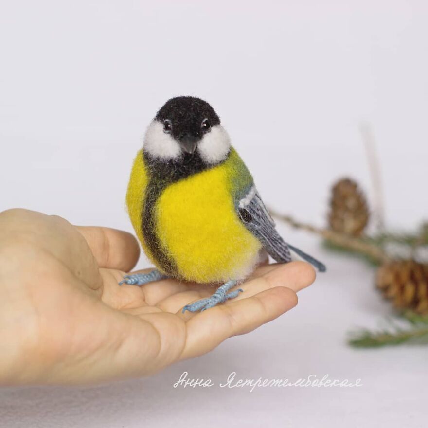 Russian Artist Creates Incredibly Realistic Little Animals Made Entirely Of Wool (New Pics)