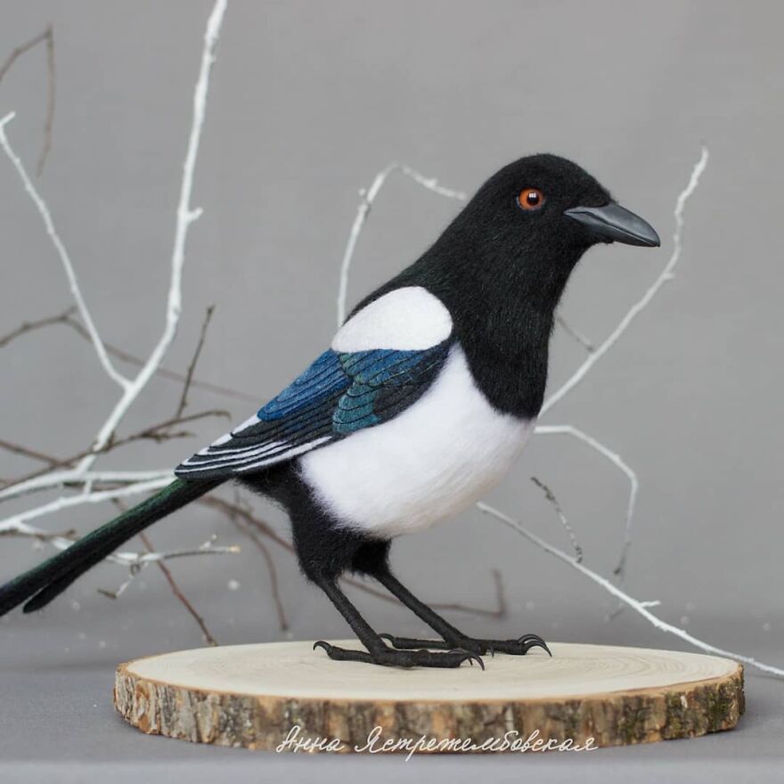 Russian Artist Creates Incredibly Realistic Little Animals Made Entirely Of Wool (New Pics)