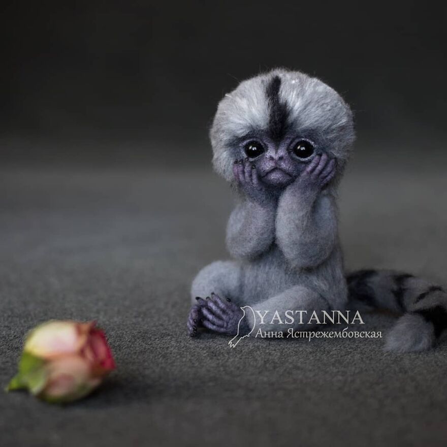 Russian Artist Creates Incredibly Realistic Little Animals Made Entirely Of Wool (New Pics)