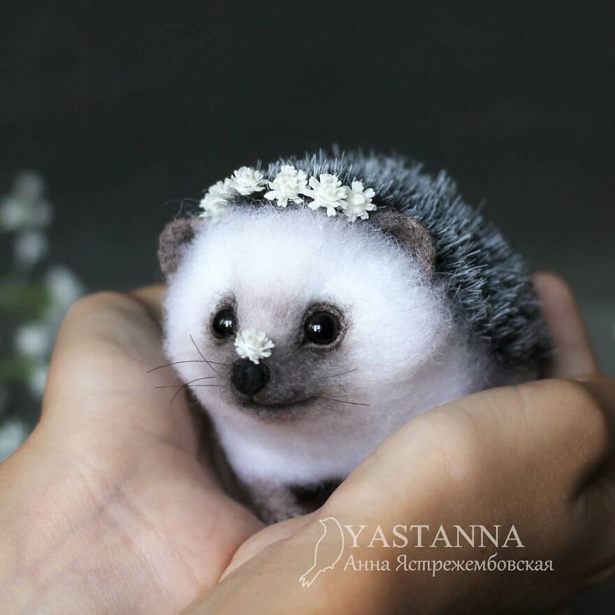 Russian Artist Creates Incredibly Realistic Little Animals Made Entirely Of Wool (New Pics)