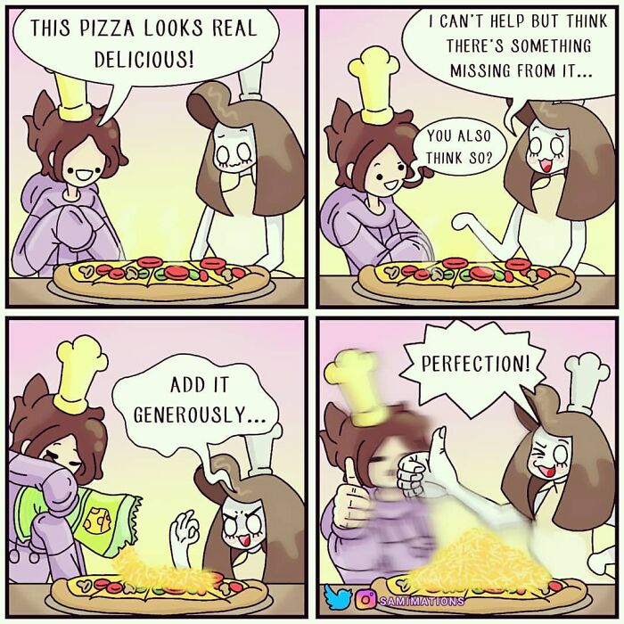 A Normal Pizza Is Considered A Great Pizza, But An Extra Cheese Pizza Is Honestly Terrific