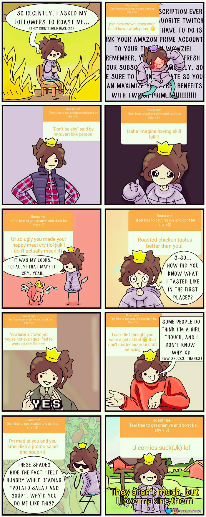 I Asked My Followers To Roast Me