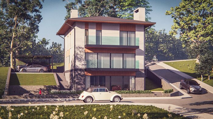 3D Rendering I Did For An Unfinished Project