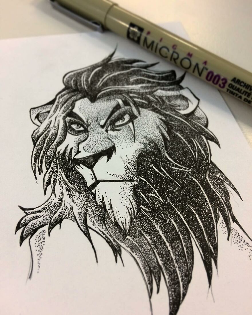 Stippling Illustrations