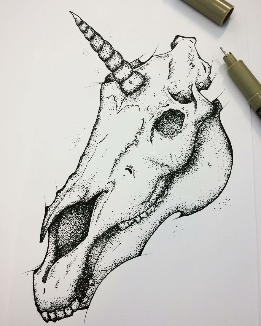 Stippling Illustrations