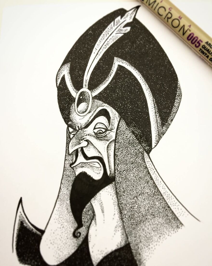 Stippling Illustrations