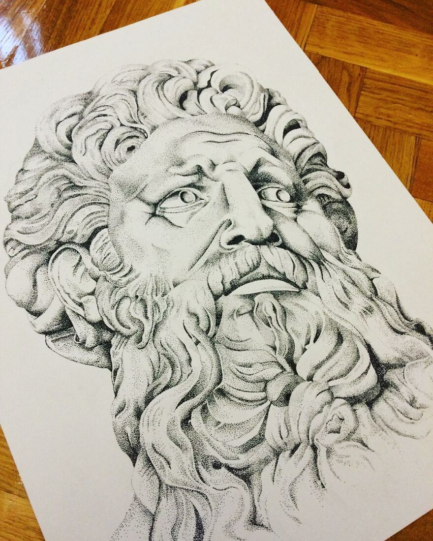 Stippling Illustrations