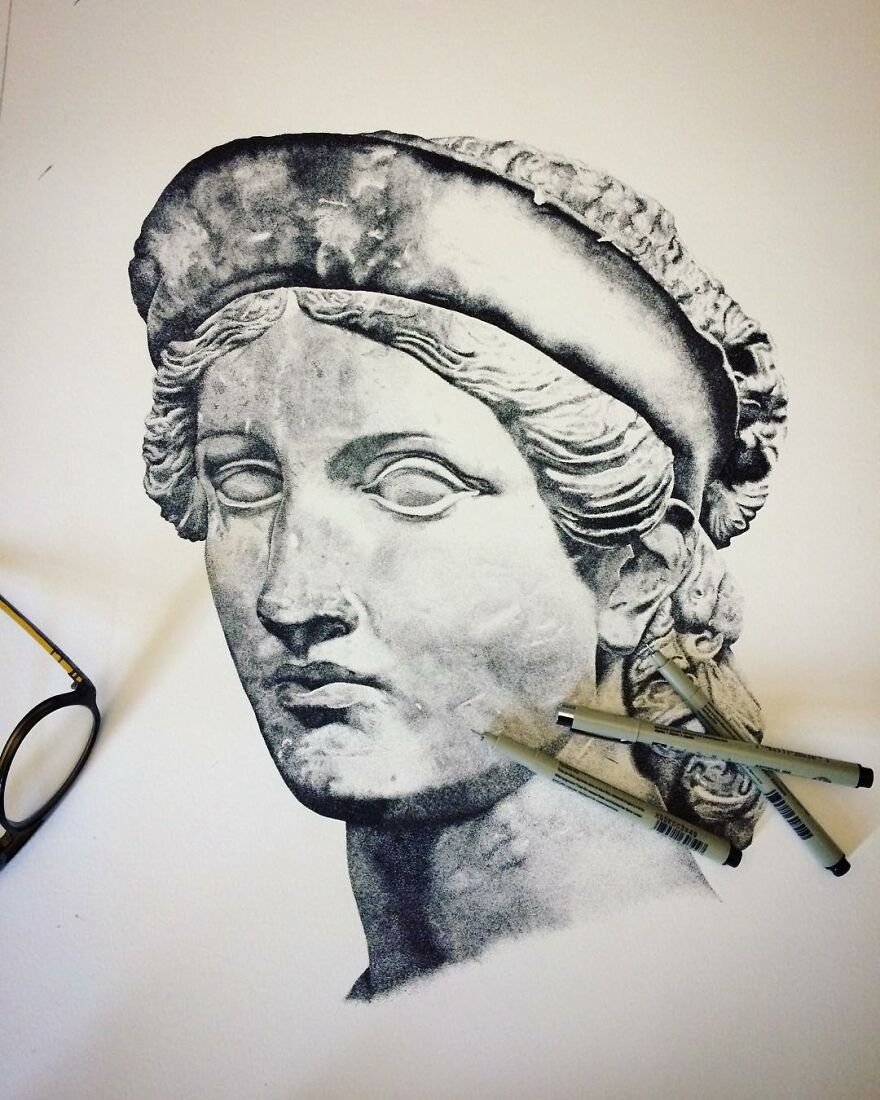 Stippling Illustrations