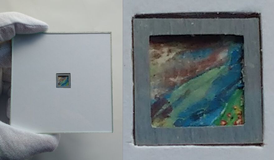 I'm A Brazilian That Creates The World's Smallest Canvases I'm A Brazilian That Creates The World's Smallest Canvases