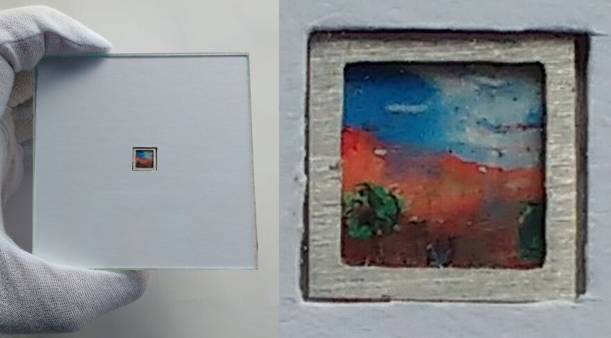 I'm A Brazilian That Creates The World's Smallest Canvases I'm A Brazilian That Creates The World's Smallest Canvases
