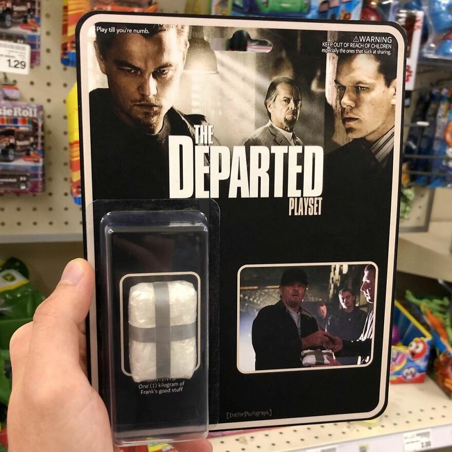 This Artist Creates Satires Of Famous Movie Posters (39 Pics)