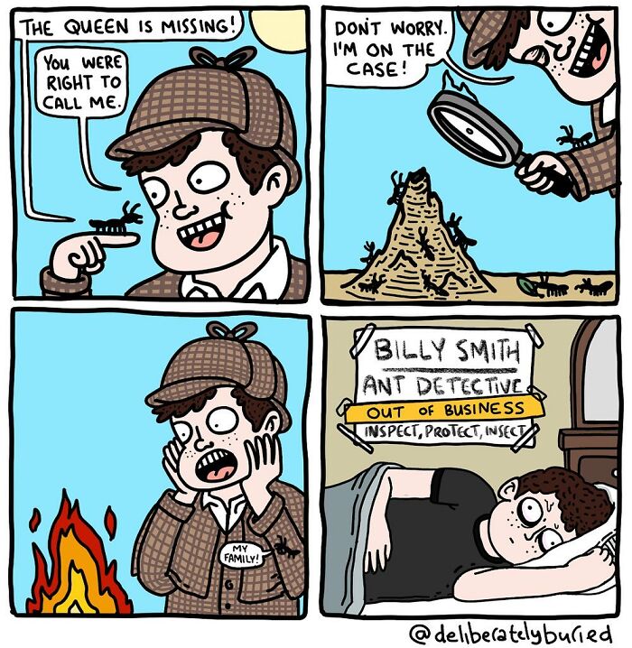 This Artist Creates Stupid Comics For People With A Dark Sense Of Humor