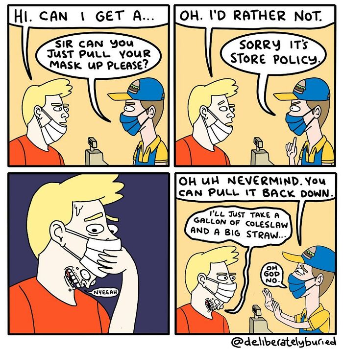 This Artist Creates Stupid Comics For People With A Dark Sense Of Humor