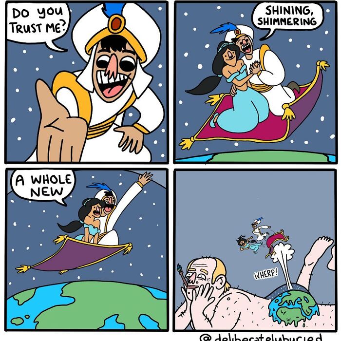 This Artist Creates Stupid Comics For People With A Dark Sense Of Humor