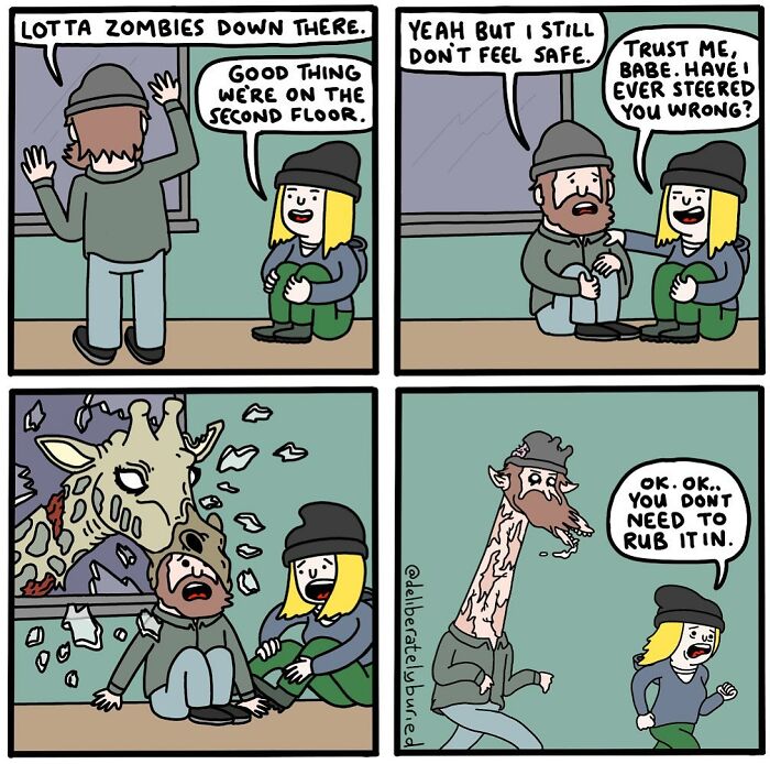 This Artist Creates Stupid Comics For People With A Dark Sense Of Humor