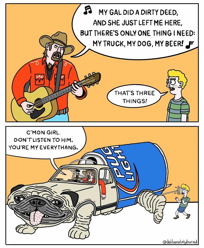 This Artist Creates Stupid Comics For People With A Dark Sense Of Humor