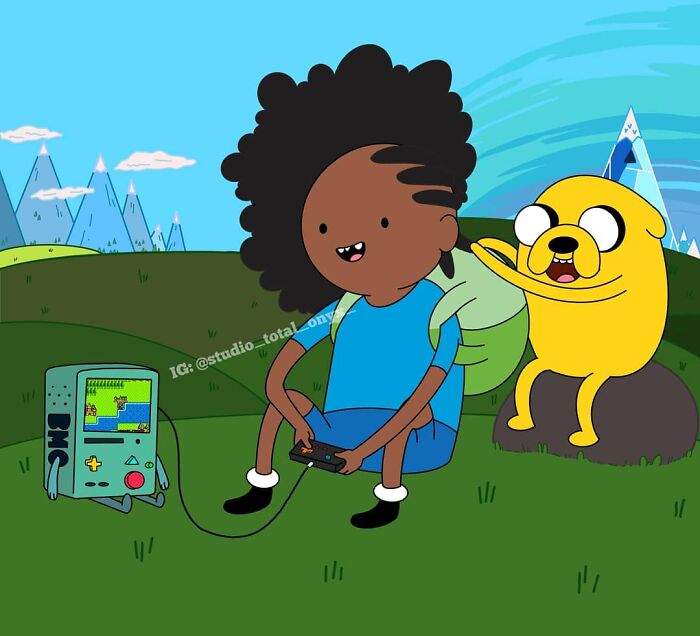 This Artist Makes Black Characters For Classic Cartoons (New Pics)